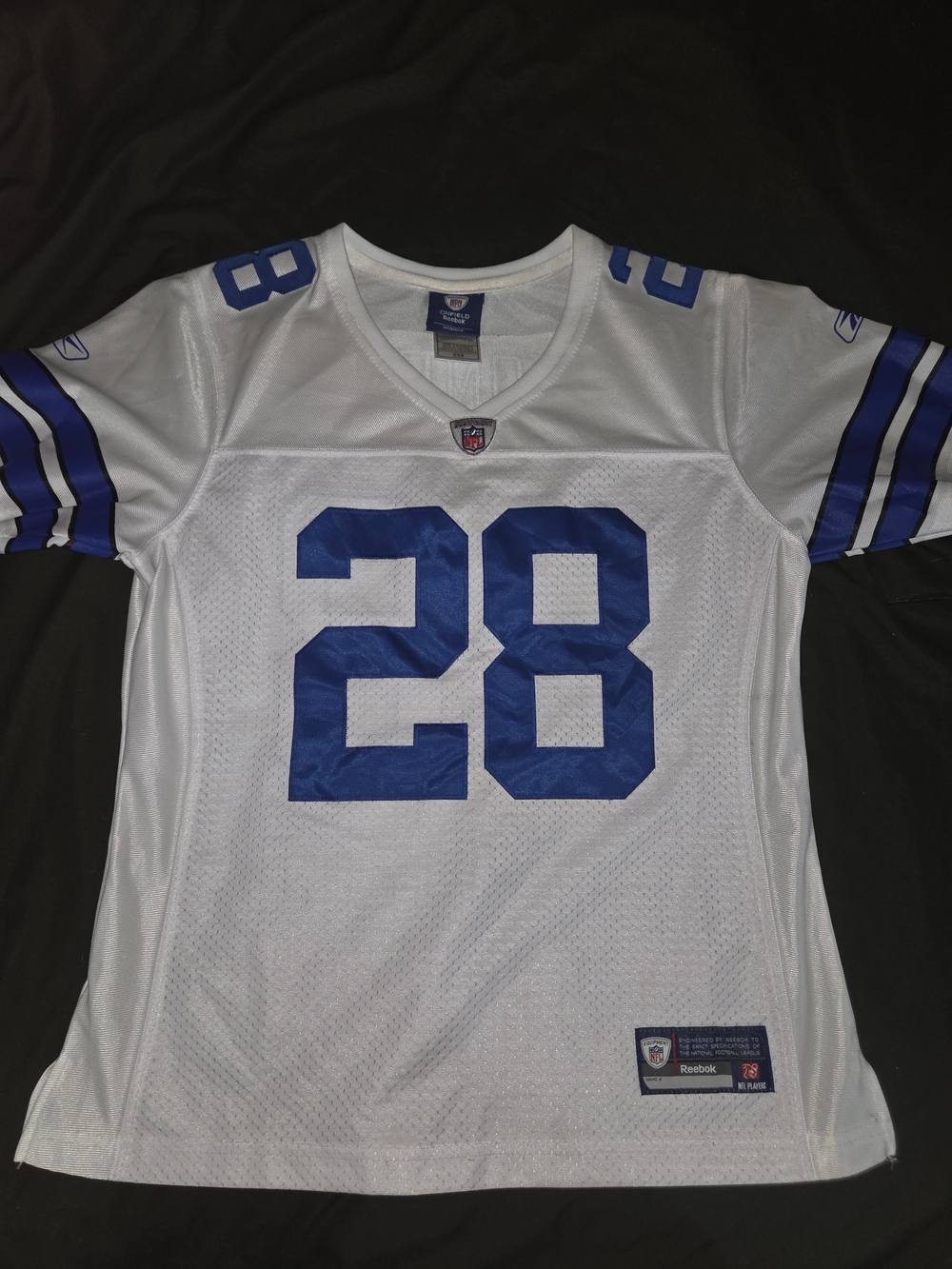 ReeboK Womens NFL  Dallas Cowboys Felix Jones Jersey  #28